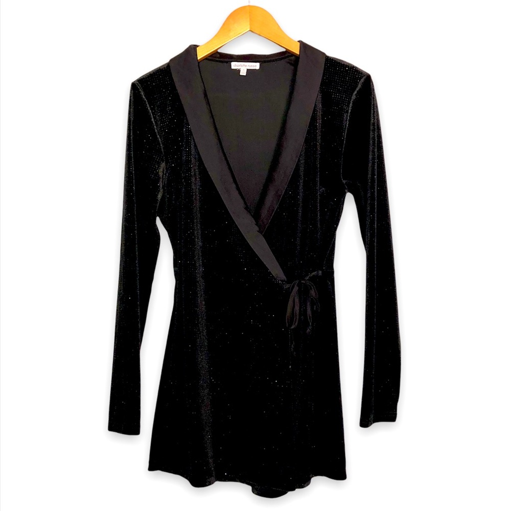 Charlotte Russe Glitter Jumpsuit